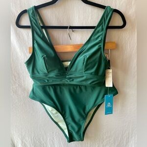 - Cupshe Two Piece Green Swim Suit